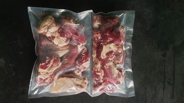 Retail mutton portion pack